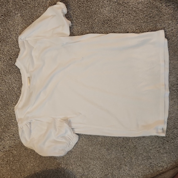 Michael Kors White Tee - Picture 4 of 5